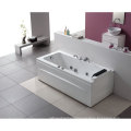 Rectangle Air Bubble Function Acrylic Massage SPA Bathtub